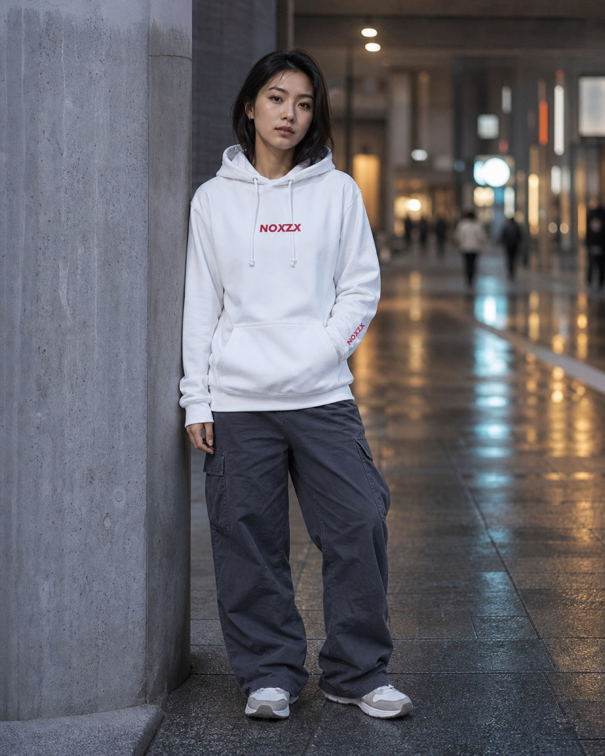 NOXZX Cyber Ronin city lookbook front