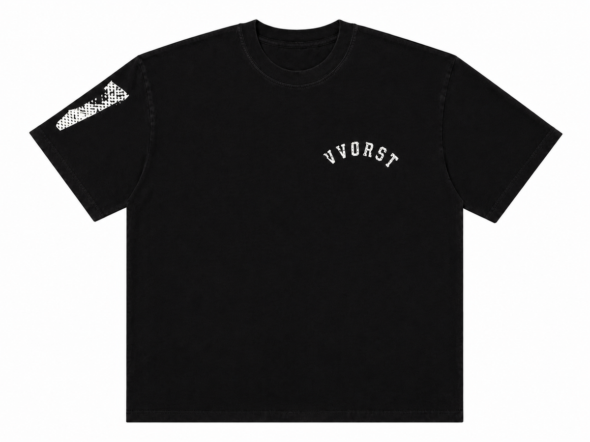 VVORST Mind Over Noise Tee black front