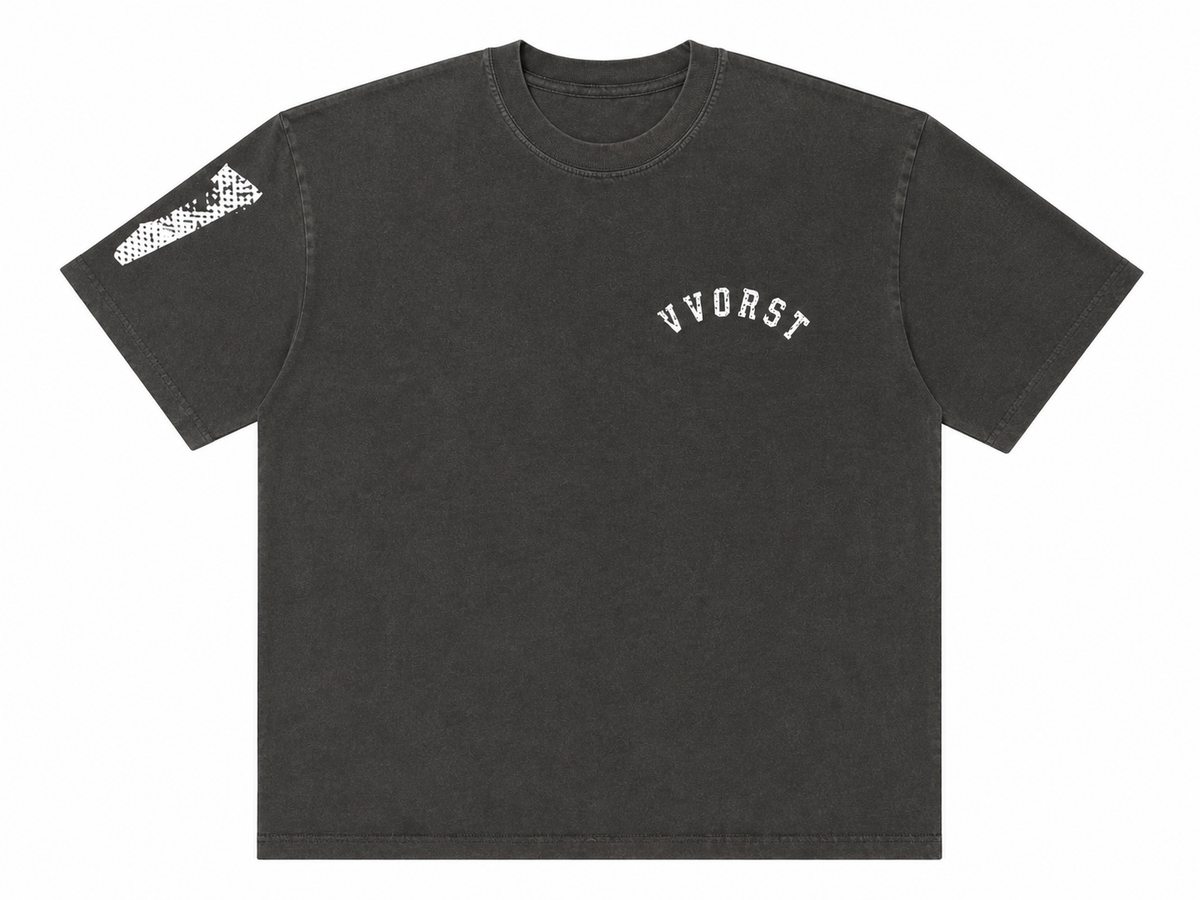 VVORST Mind Over Noise Tee gray front